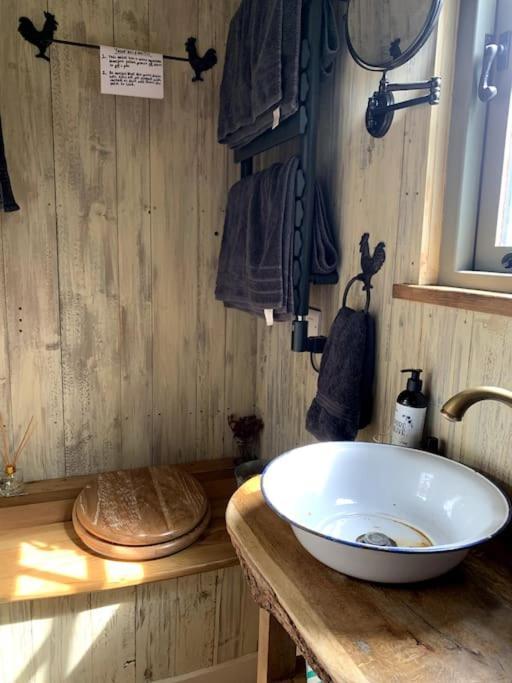 Luxury tent Rushford Shepherd's Hut Newton Abbot